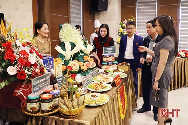 50 món ăn tham gia Hội thi ẩm thực hướng tới sản phẩm OCOP Hà Tĩnh