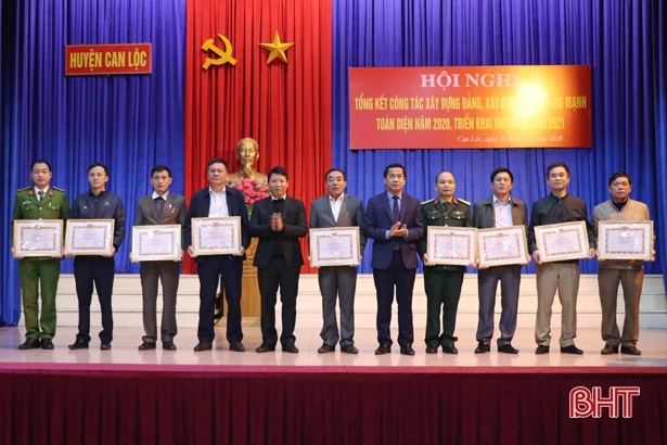 Bám sát các khâu đột phá, sớm đưa Can Lộc trở thành huyện nông thôn mới nâng cao