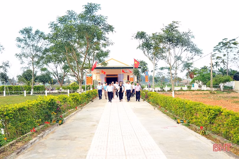 Vũ Quang lan toả phong trào làm vườn mẫu, cụm dân cư xanh - sạch - đẹp