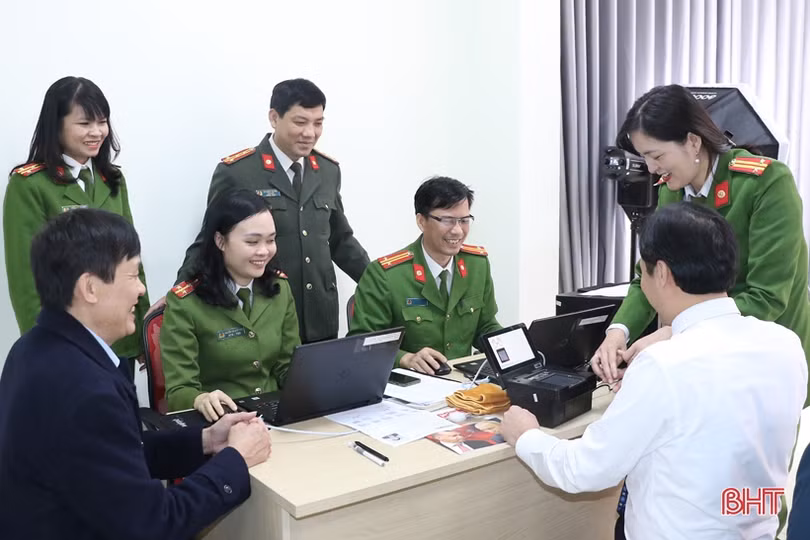 Hà Tĩnh triển khai thu nhận hồ sơ cấp thẻ căn cước công dân từ 1/1/2021