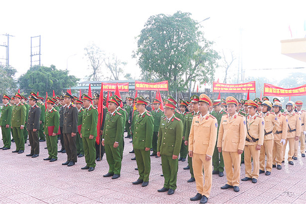 Công an Thạch Hà mở đợt cao điểm tấn công trấn áp tội phạm