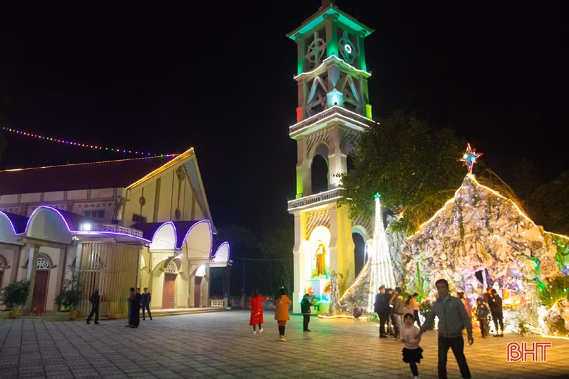 Giáng sinh ấm áp, an lành khắp các miền quê Hà Tĩnh