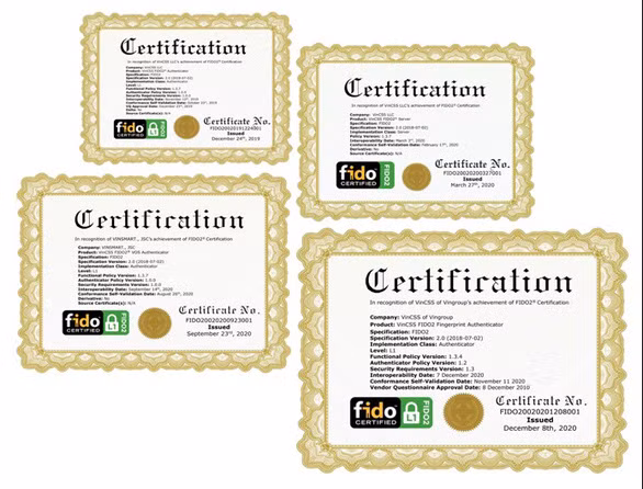 Vingroup ra mắt khóa xác thực mạnh sinh trắc học vào 2021