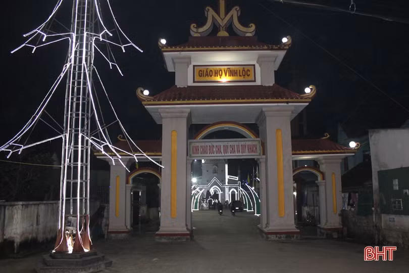 Giáng sinh ấm áp, an lành khắp các miền quê Hà Tĩnh