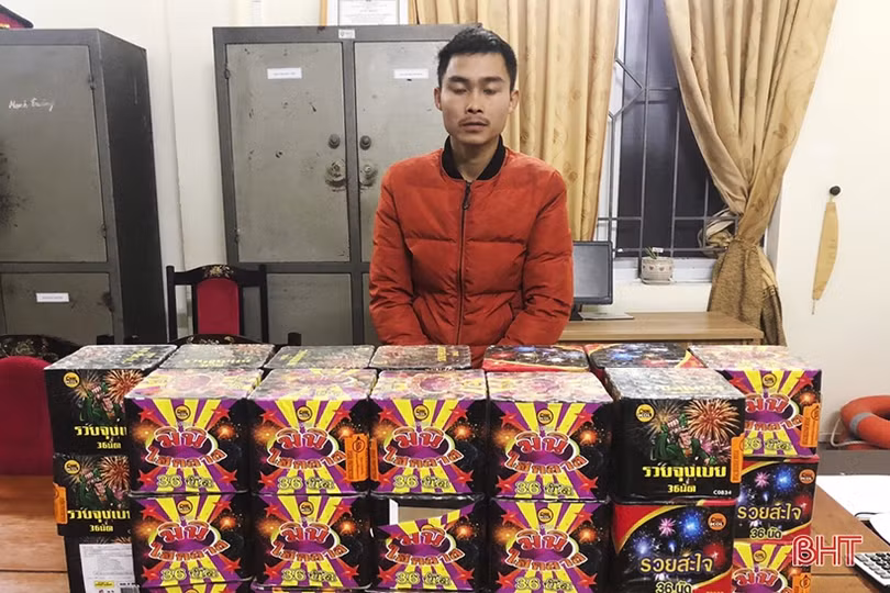 Công an các địa phương Hà Tĩnh phát hiện, bắt giữ 283 kg pháo cấm