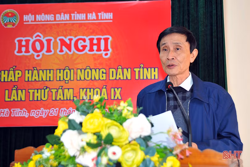 Bà Nguyễn Thị Mai Thủy giữ chức Chủ tịch Hội Nông dân Hà Tĩnh