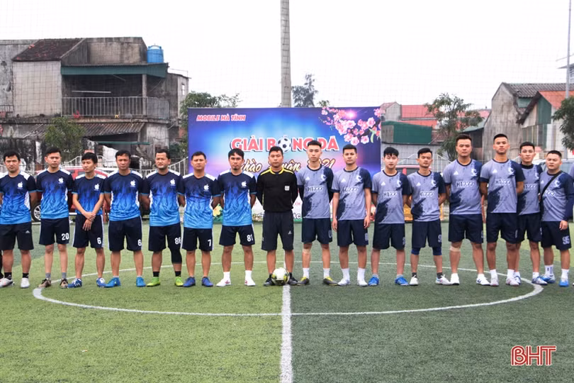 Khai mạc giải bóng đá Mobile Hà Tĩnh lần thứ 6