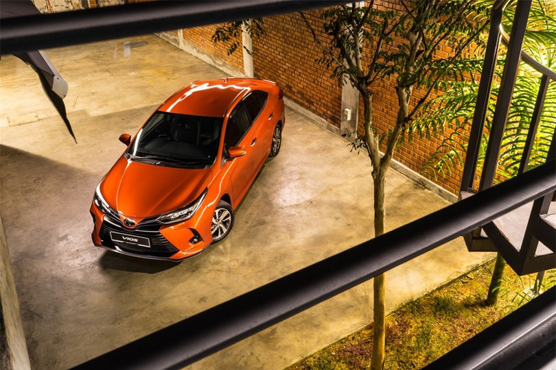 Toyota Vios 2021 ra mắt ảnh 11 Chi tiết Toyota Vios 2021 vừa ra mắt