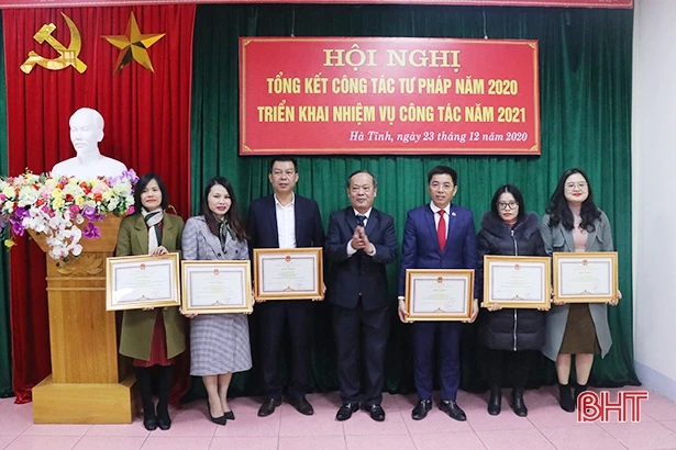 Nâng cao vị thế của ngành Tư pháp Hà Tĩnh trong hệ thống quản lý Nhà nước