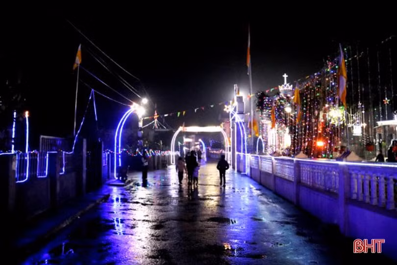 Giáng sinh ấm áp, an lành khắp các miền quê Hà Tĩnh