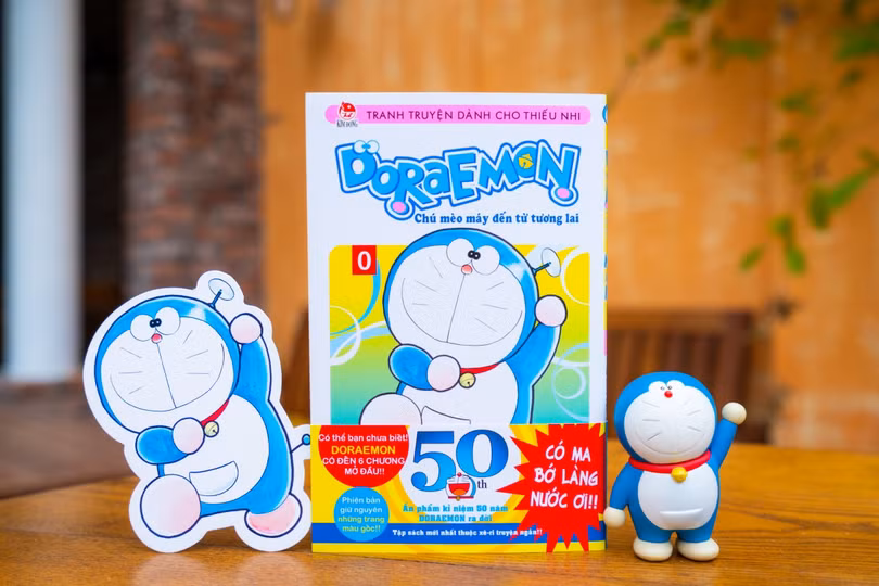 Ra mắt 2 ấn bản đặc biệt kỷ niệm 50 năm ngày Doraemon ra đời