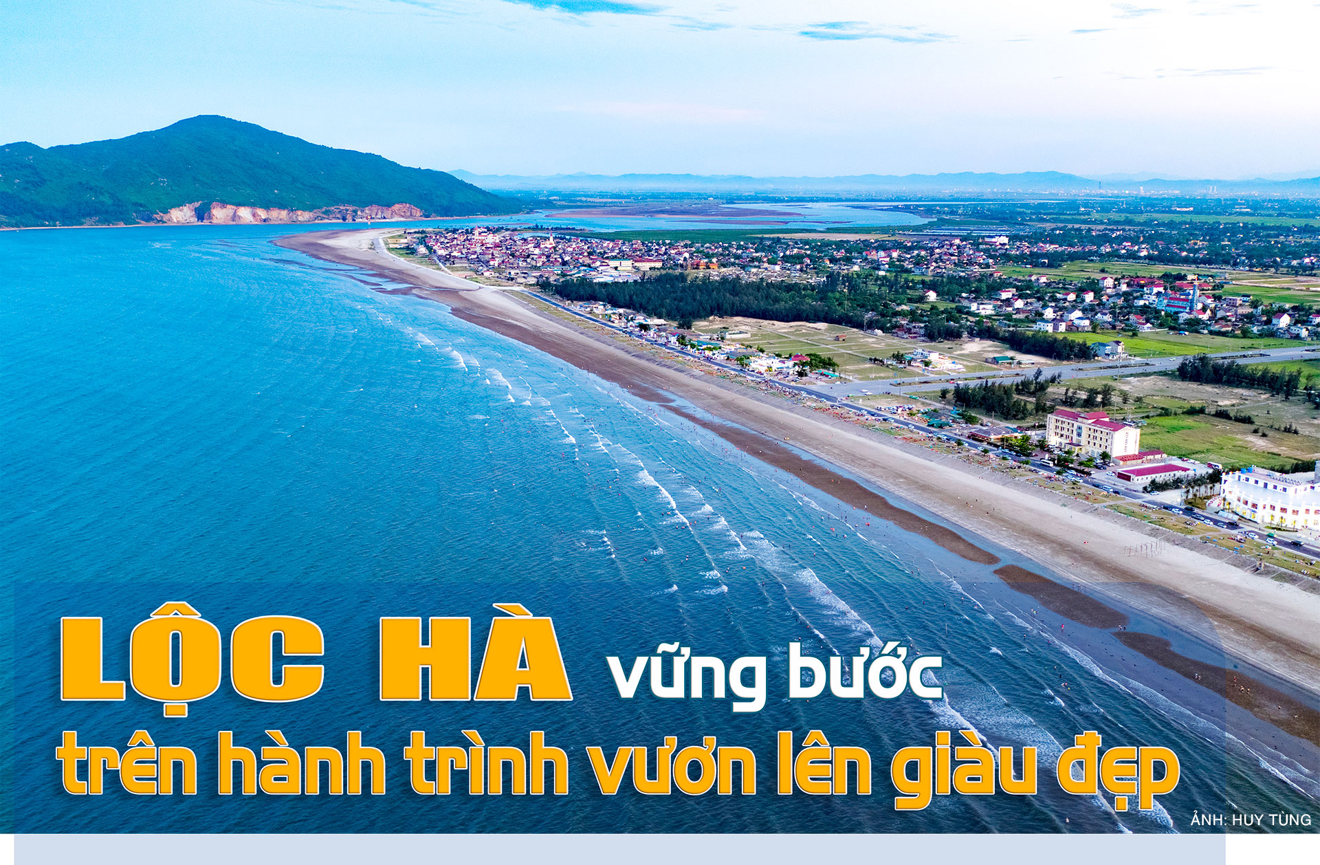 Lộc Hà vững bước trên hành trình vươn lên giàu đẹp ảnh 1 Lộc Hà vững bước trên hành trình vươn lên giàu đẹp