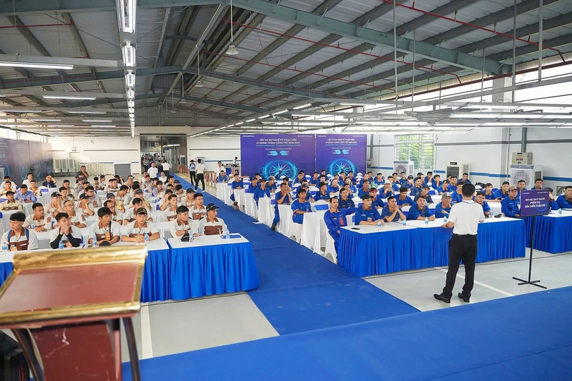 Hội thi tay nghề kỹ thuật viên Hyundai Thành Công Việt Nam 2025 diễn ra tại tỉnh Phú Thọ 1.jpg