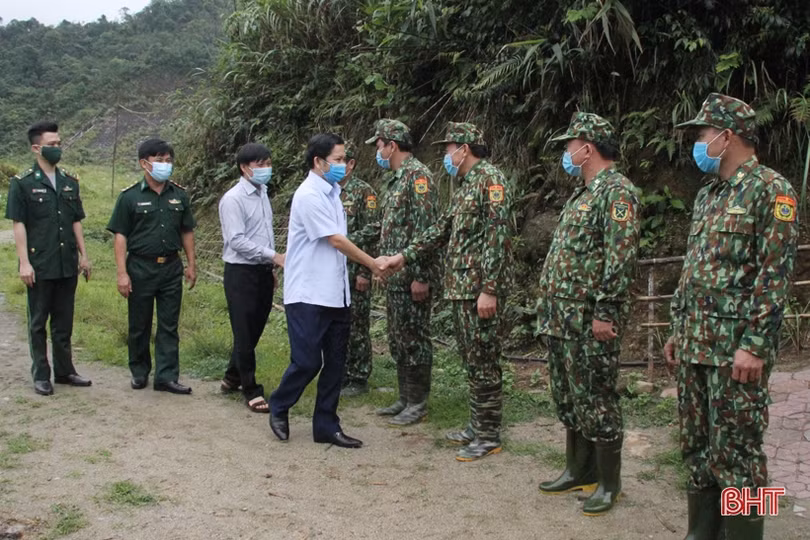 Kiểm soát chặt tuyến biên giới, không để vượt biên trái phép vào địa bàn Hà Tĩnh