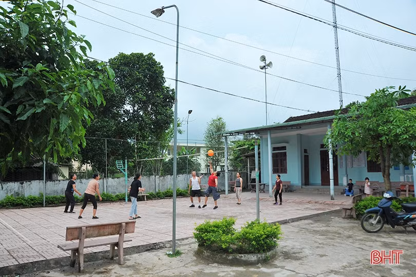 Vẻ đẹp bình yên của khu dân cư mẫu nơi biên giới Hà Tĩnh