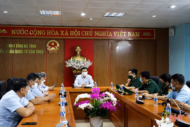 Tiếp tục tăng cường kiểm soát, phòng chống dịch ở khu vực biên giới Hà Tĩnh