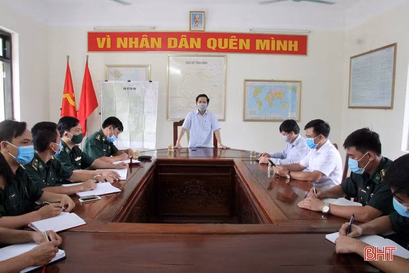 Kiểm soát chặt tuyến biên giới, không để vượt biên trái phép vào địa bàn Hà Tĩnh