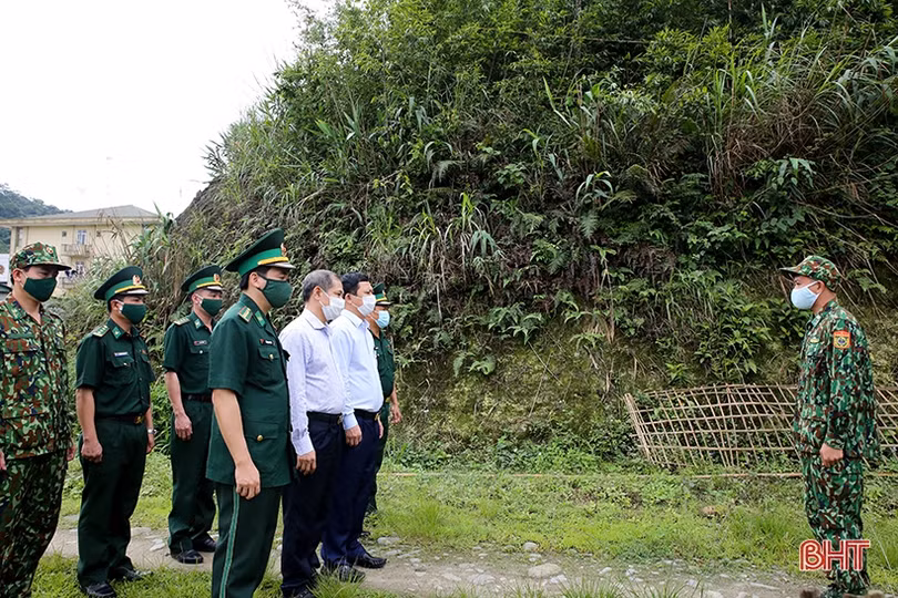 Tiếp tục tăng cường kiểm soát, phòng chống dịch ở khu vực biên giới Hà Tĩnh