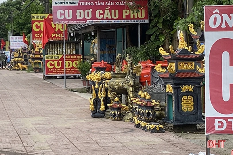 Cần di chuyển cơ sở sản xuất bia mộ ở TP Hà Tĩnh ra vị trí hợp lý