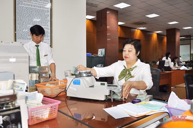 Hà Tĩnh dư nợ ngân hàng tăng trưởng 7,98%