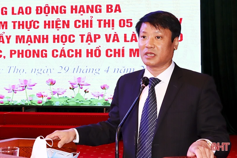 Học và làm theo Bác ở huyện Đức Thọ phải trở thành việc làm thường xuyên, lâu dài