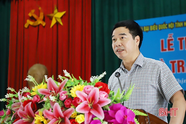 Tài trợ 200 triệu đồng xây nhà tránh trú bão cho hộ nghèo TX Kỳ Anh