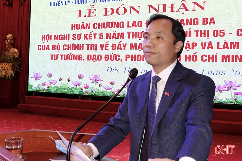 Học và làm theo Bác ở huyện Đức Thọ phải trở thành việc làm thường xuyên, lâu dài