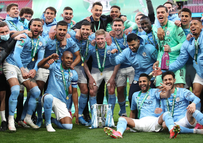 Man City lần thứ tư liên tiếp vô địch cúp Liên đoàn Anh