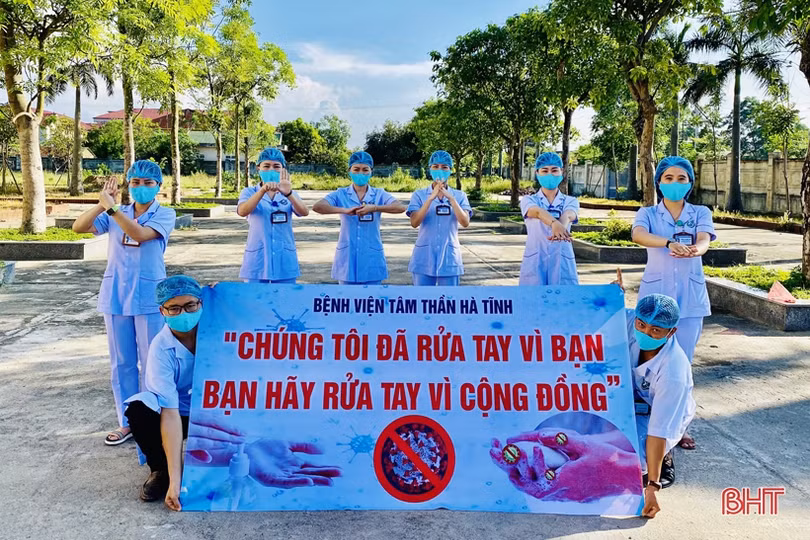 Hà Tĩnh hưởng ứng cuộc thi Vì một Việt Nam sạch khuẩn từ đôi tay” phòng, chống Covid-19