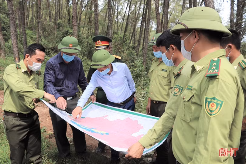 Kiểm soát chặt người ra, vào rừng lúc cao điểm nắng nóng ở Vũ Quang