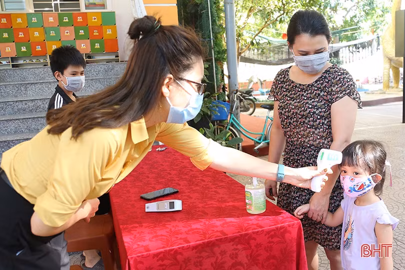 Các cơ sở dịch vụ giáo dục ở Hà Tĩnh đón học sinh trở lại trên tinh thần tự nguyện, đảm bảo phòng dịch