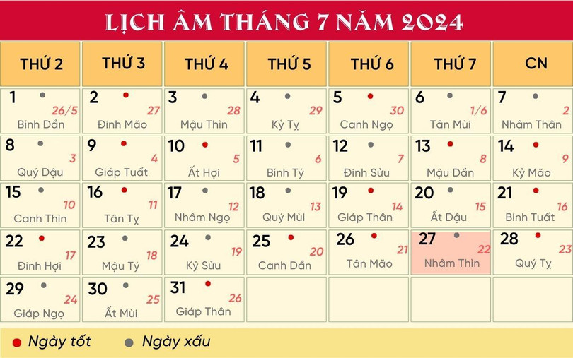 Lịch âm tháng 7/2024. LỊCH 27-7.jpg