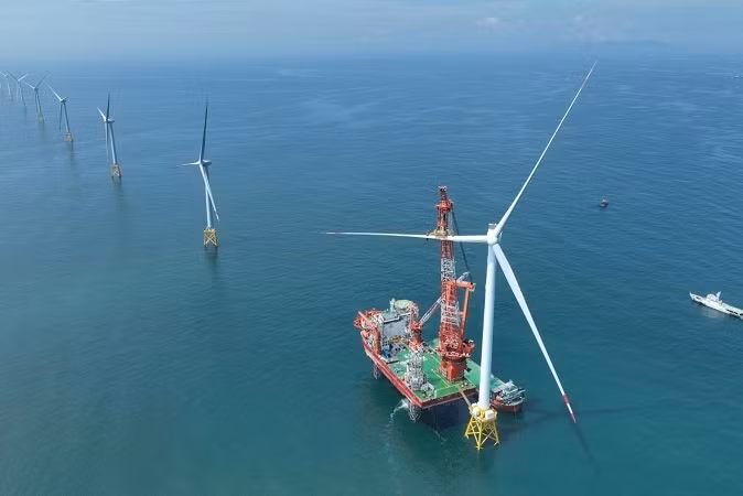 Turbine gió ngoài khơi lớn nhất thế giới lập kỷ lục mới