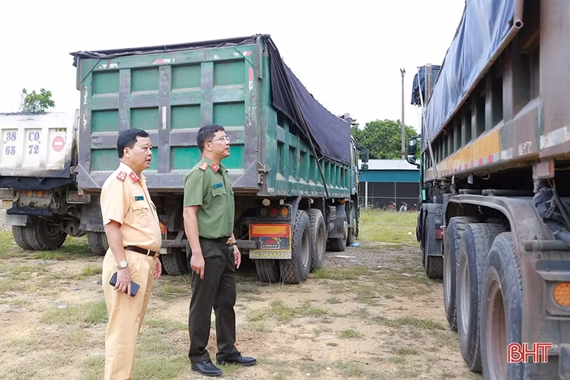 Công an Hà Tĩnh phát hiện chiêu trò mới cơi nới thùng xe
