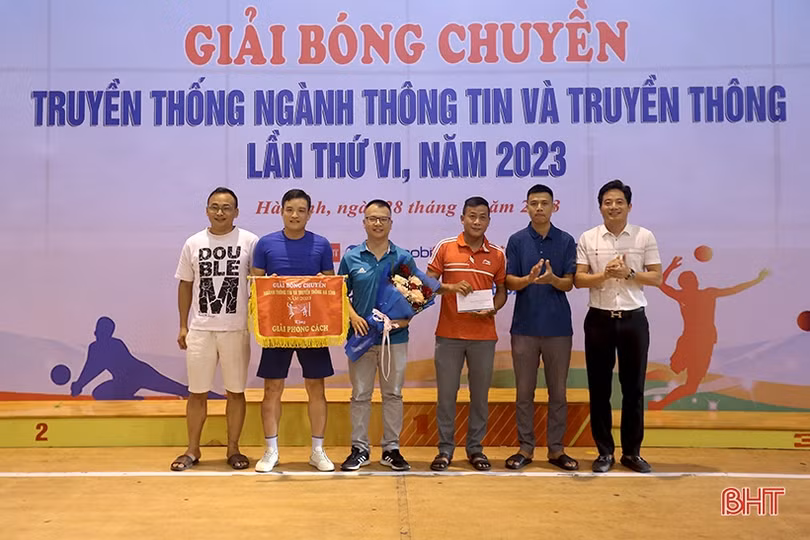 Viettel Hà Tĩnh vô địch Giải Bóng chuyền ngành Thông tin và Truyền thông