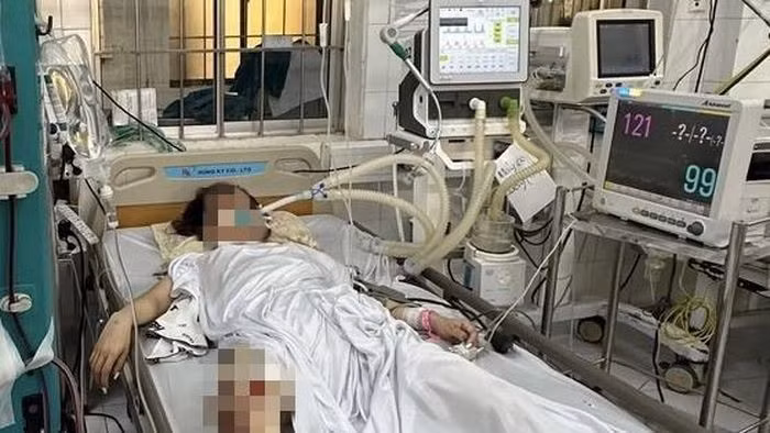 2 dì cháu nguy kịch sau bữa nhậu