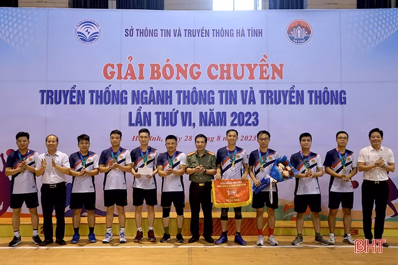 Viettel Hà Tĩnh vô địch Giải Bóng chuyền ngành Thông tin và Truyền thông