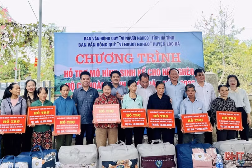 Hà Tĩnh hỗ trợ 100 mô hình phát triển sản xuất cho người nghèo