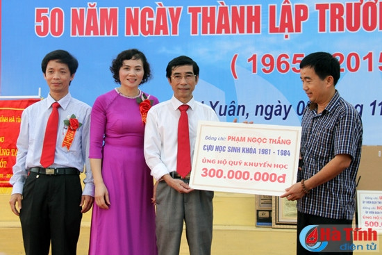 Trường THPT Nguyễn Du, THPT Hồng Lĩnh kỷ niệm ngày thành lập ảnh 8