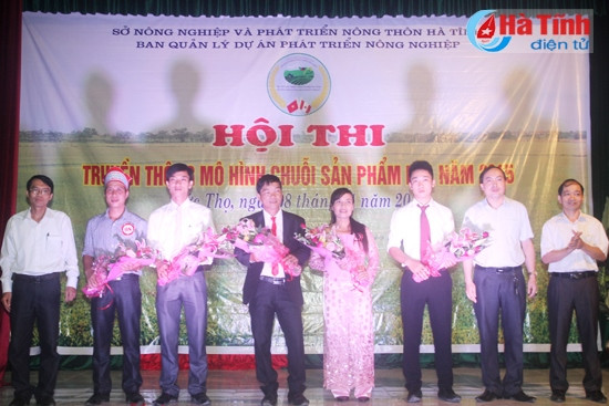 Hội thi tuyên truyền về mô hình chuỗi sản phẩm lúa ảnh 1