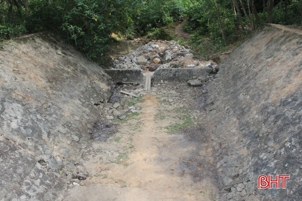 Nhiều hồ đập ở Nghi Xuân nguy cơ mất an toàn mùa mưa bão