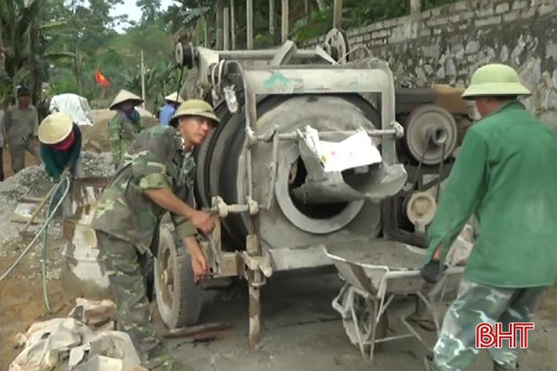 Hương Sơn huy động hàng trăm tỷ đồng xây dựng cơ sở hạ tầng