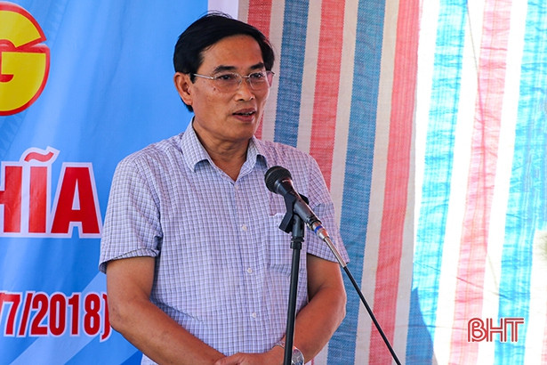 Hội đồng hương Hà Tĩnh tại Hà Nội hỗ trợ xây nhà tình nghĩa ở Can Lộc