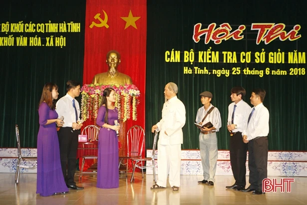 Sở Y tế giành giải nhất hội thi cán bộ kiểm tra cơ sở giỏi khối VH-XH