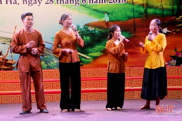 Sâu lắng các làn điệu dân ca ví, giặm Nghệ Tĩnh