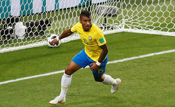 Bàn thắng quyết định số phận trận đấu. Ảnh: Reuters. Đức tủi hổ rời World Cup, Brazil đụng Mexico ở vòng 1/8