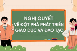 [Motion Graphics] Nghị quyết về đột phá phát triển giáo dục và đào tạo