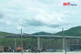 Dự kiến 10 ngày nữa có trạm dừng nghỉ tạm trên cao tốc ở Hà Tĩnh