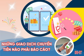 Motion Graphics: Những giao dịch chuyển tiền nào phải báo cáo?