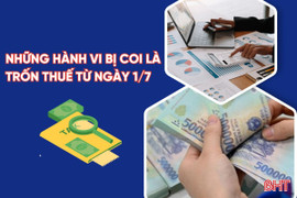 [Motion Graphics] Những hành vi bị coi là trốn thuế từ ngày 1/7